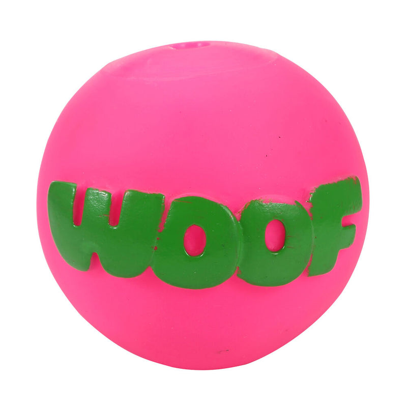 Coeurs et poteaux pour chiens woof plastique multicolore