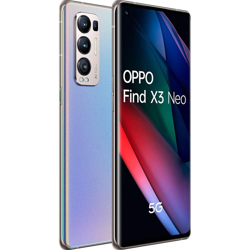 Smartphone Oppo Find X3 Neo 5G 6,55" 12 GB LPDDR4X Snapdragon 865 Argento 256 GB