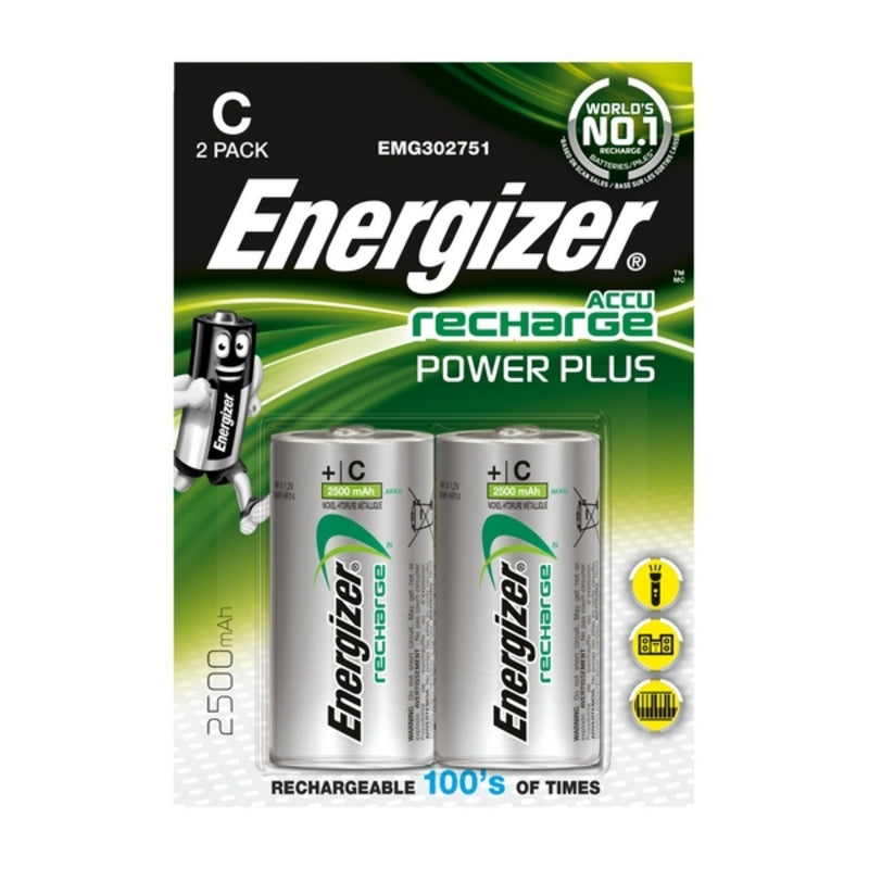 Energizer wiederaufladbare Batterien inc2500p2 C HR14 2500 mAh