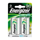 Wiederaufladbare Batterien Energizer END2500P2 HR20 D2 2500 MAH