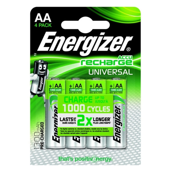 Energizer Universal 1300 mAh HR6 -Batterien (4 PCs)