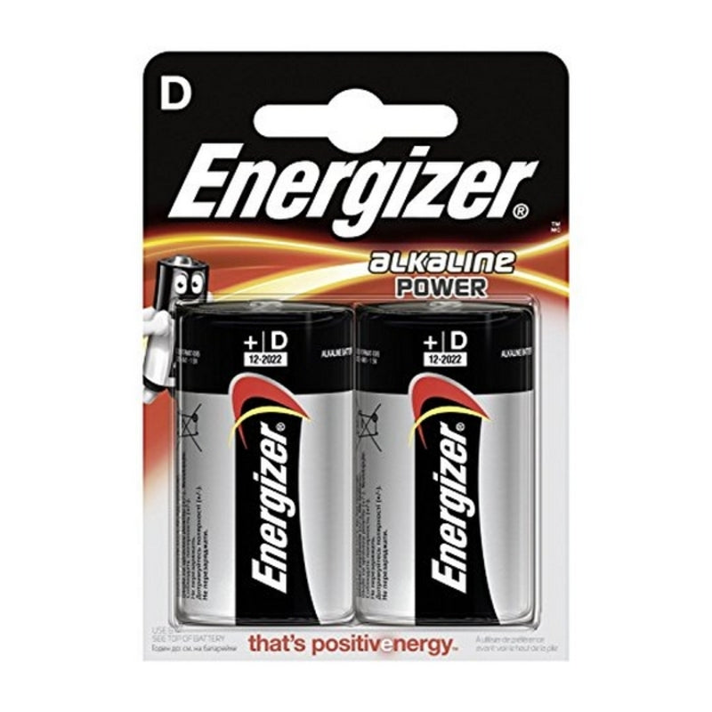 Energizer Alkaline Power D LR20 -Batterien (2 UDs)