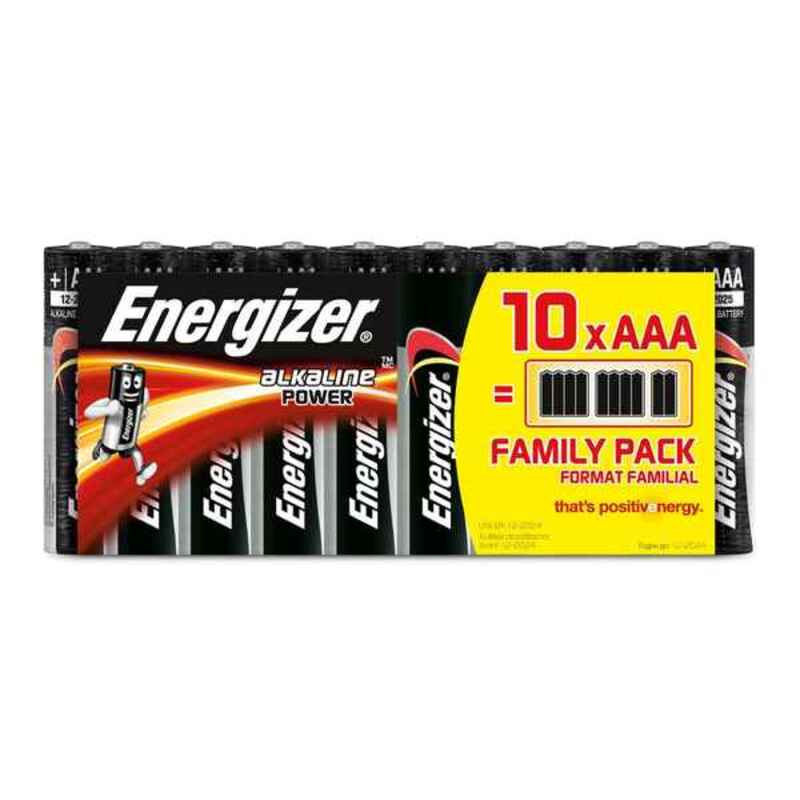 Alkalische Batterien Energizer 630066 AAA LR03 (10 UDs)