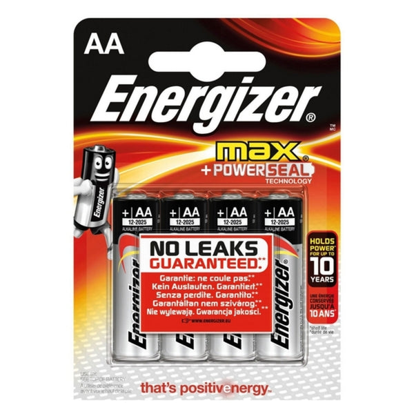 Energizer Max AA LR6 -Batterien (4 PCs)