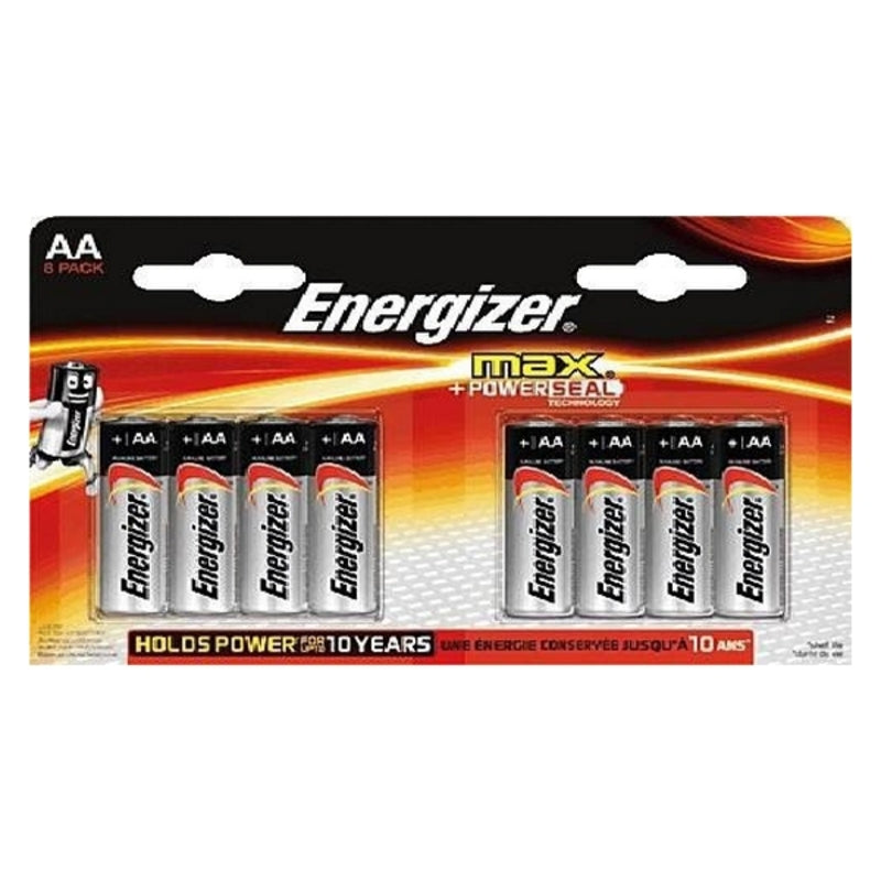 Energizer Max LR6 AA -Batterien (8 PCs)