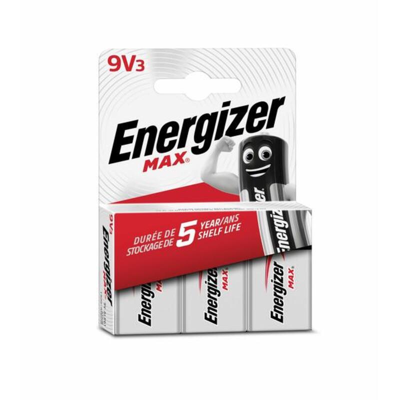 Batterie Energizer E300116100 9V (3 pcs) (Refurbished A+)