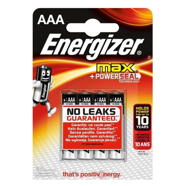 Energizer Max AAA LR03 Batterien (4 PCs)