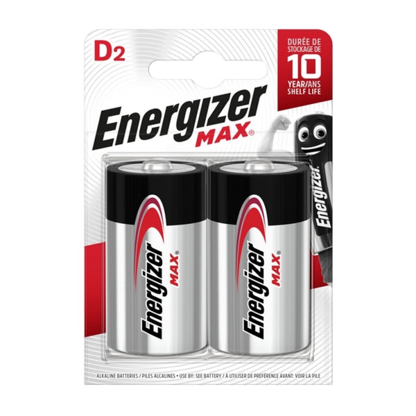 Energizer Max LR20 -Batterien (2 PCs)