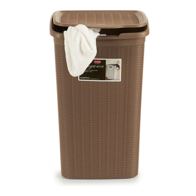 Wäschekorb Beige (50 L) (36,5 x 54,5 x 38 cm)