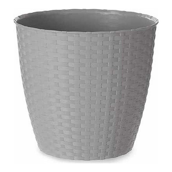 Vaso Grigio Plastica