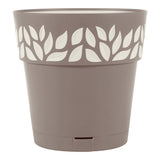 Vaso Autoirrigante Cloe Marrone Plastica (19 x 19 x 19 cm)