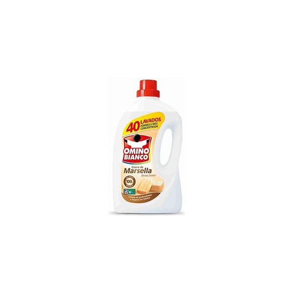 Detersivo liquido Omino Blanco Sapone di Marsiglia (2 L)