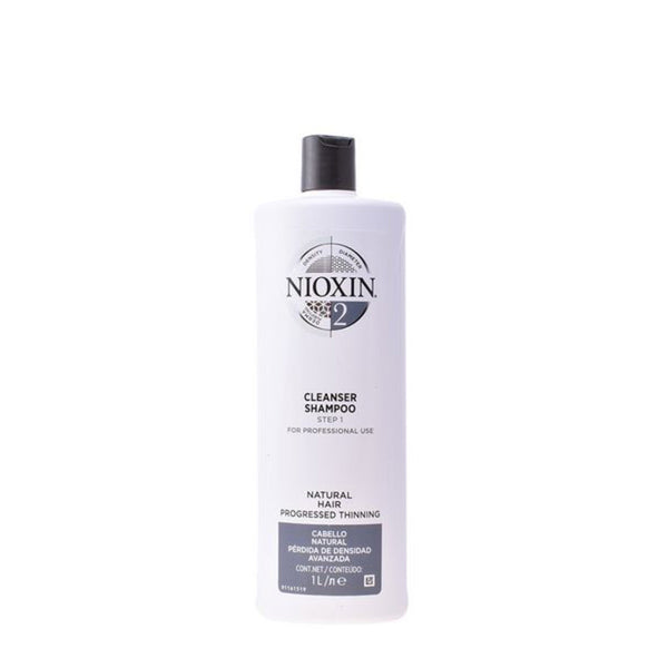 Shampooing pour donner le système de volume 2 cheveux minces de nioxine