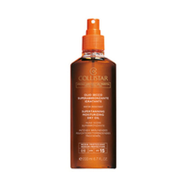 Autoabbronzante per il Corpo Collistar Supertanning Moisturizing Dry Oil SPF 15 (200 ml)