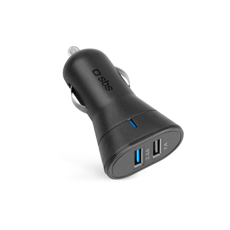 Caricabatterie per Auto SBS ‎TECR2USB24AFAST USB x 2 2400 mAh