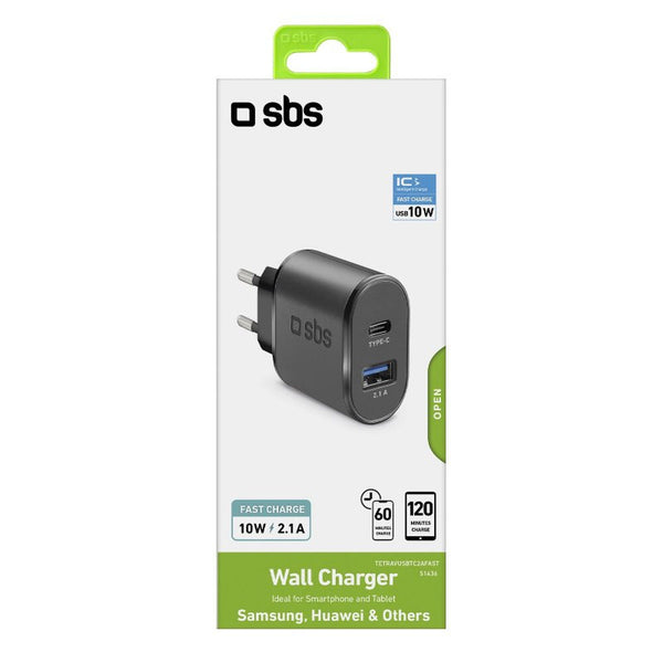 Chargeur de batterie SBS Tetravusbtc2afast