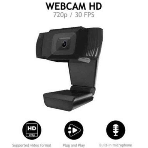 Webcam nilox nxwc02 hd 720p negro