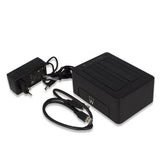 Station Dock Dual Ewent AAACET0186 Dual 2,5 "-3.5" USB 3.1 ABS Black