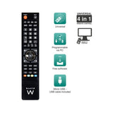 Universal Ewent EW1570 Black Remote Control