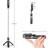 Selfie Stick Bluetooth + Tripode EWent EW1080 Bluetooth 4.0 4 " - 6.2"