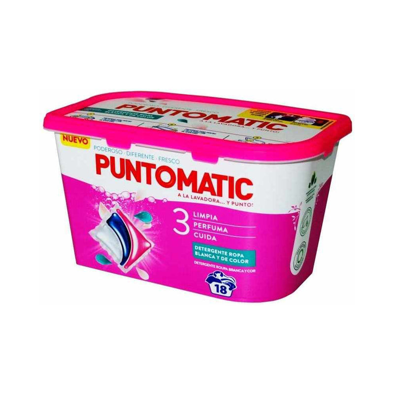 Detersivo Puntomatic Tricaps (18 uds)