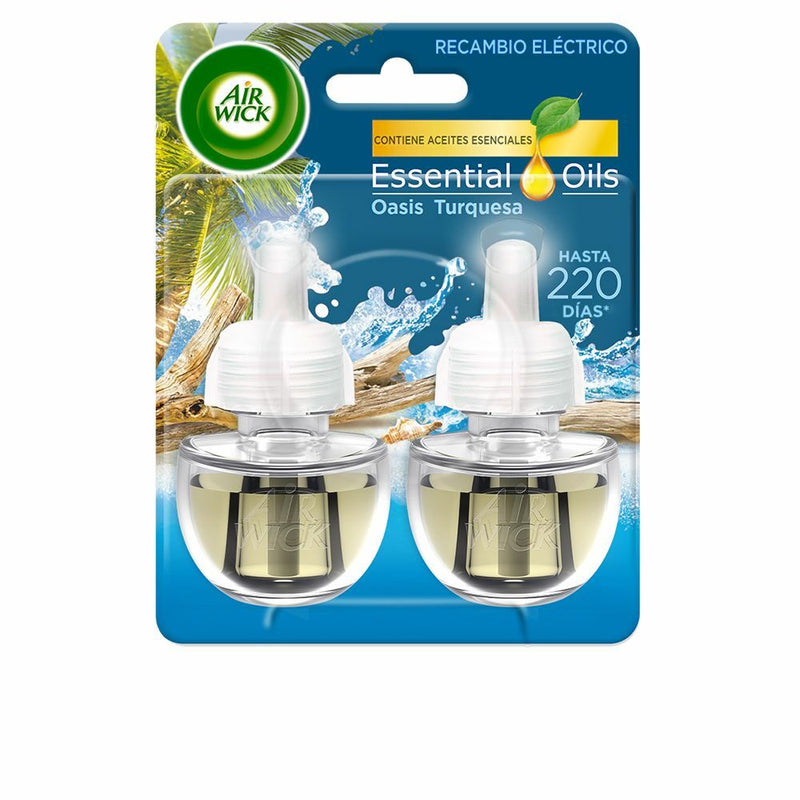 Ricariche Per Diffusore Elettrico Oasis de Turquesa Air Wick Oasis Turquesa (2 x 19 ml)