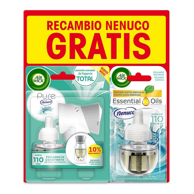 Diffusore Elettrico Per Ambienti Con Ricambio Essential Oils Air Wick Nenuco (19 ml)