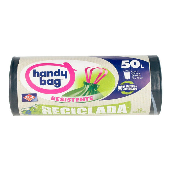 Sacchetti per la Spazzatura Handy Bag Albal Resistente Riciclato (10 uds)