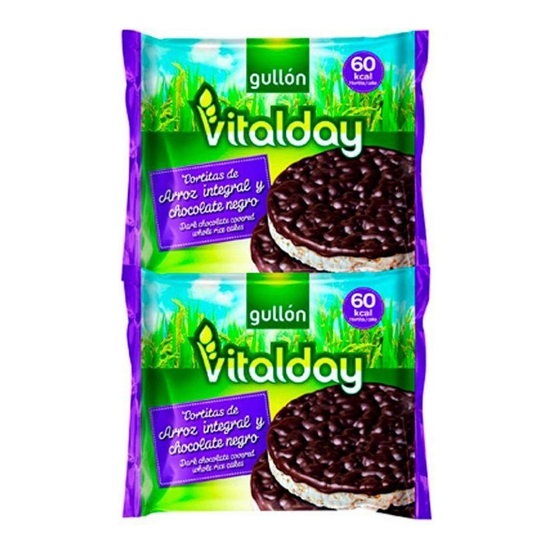 Reisküchlein Gullón Vitalday Chocolate Negro (105 g)