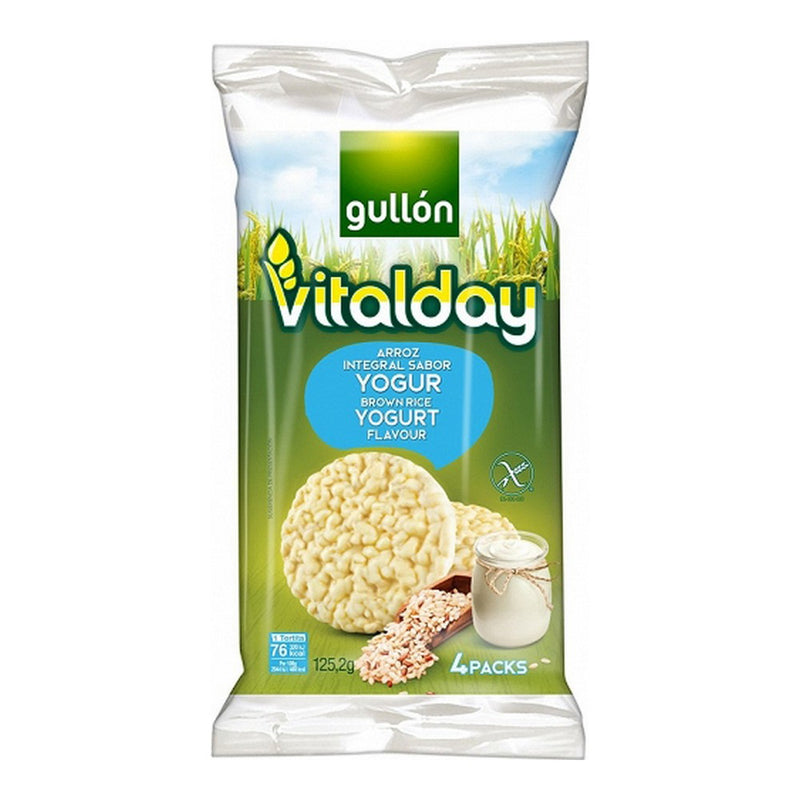 Tortitas de Arroz Gullón Yogur (125 g)