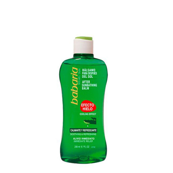 Dopo Sole Effetto Ghiaccio Aloe Vera Babaria (200 ml) (200 ml) (Unisex)