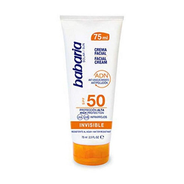 Protector Solar Facial Solar Adn Invisible Babaria Spf 50 (75 ml)