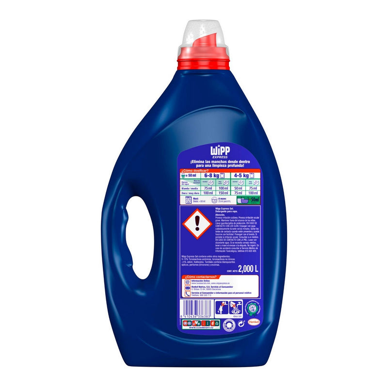 Detersivo liquido Wipp Express (2 L)