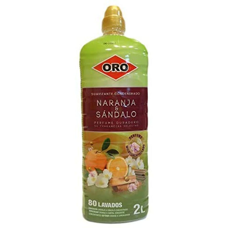 Ammorbidente Concentrato Oro 2 L Arancio Sandalo (Pack 6 uds)