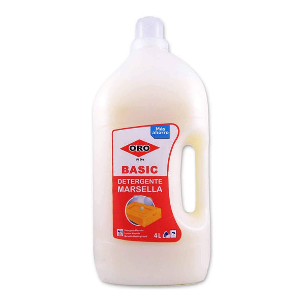 Detersivo liquido Oro Basic Sapone di Marsiglia (4 L)