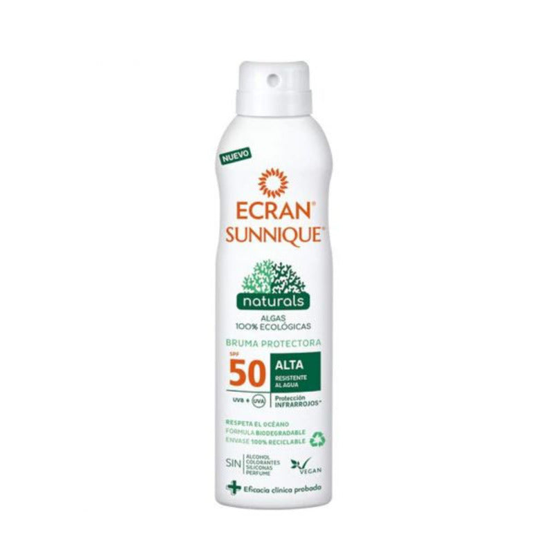 Sonnenschutzmaske Sunnique Naturals Ecran Spf 50 (250 ml)