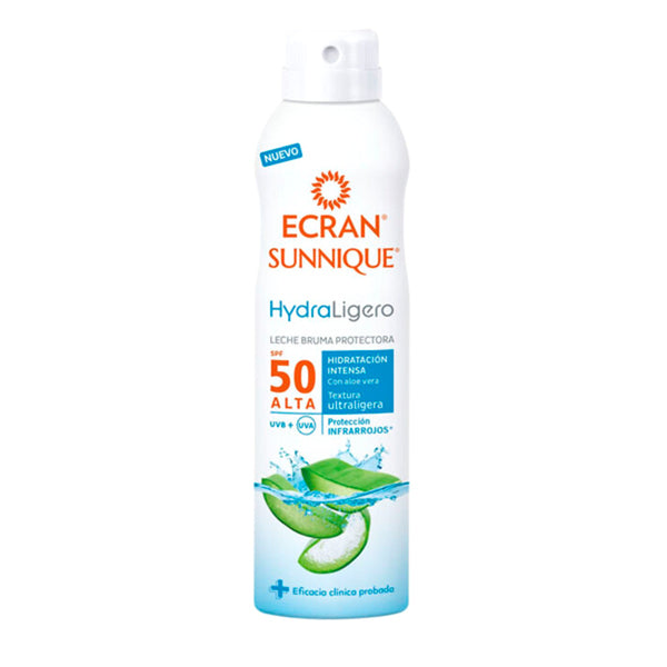 Spuma Solare Protettiva Sunnique Hydraligero Ecran Spf 50 (250 ml)