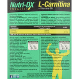 Nahrungsergänzungsmittel Naturtierra Nutri DX Vitamin B6 L-Carnitin (10 uds)