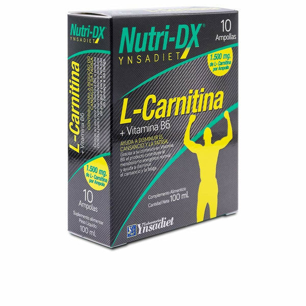 Nahrungsergänzungsmittel Naturtierra Nutri DX Vitamin B6 L-Carnitin (10 uds)