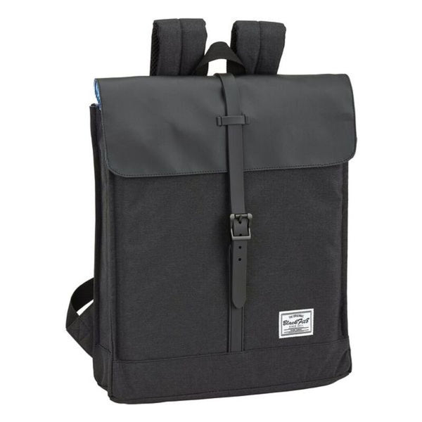 Backpack d'ordinateur portable BlackFit8 14,1 '' noir