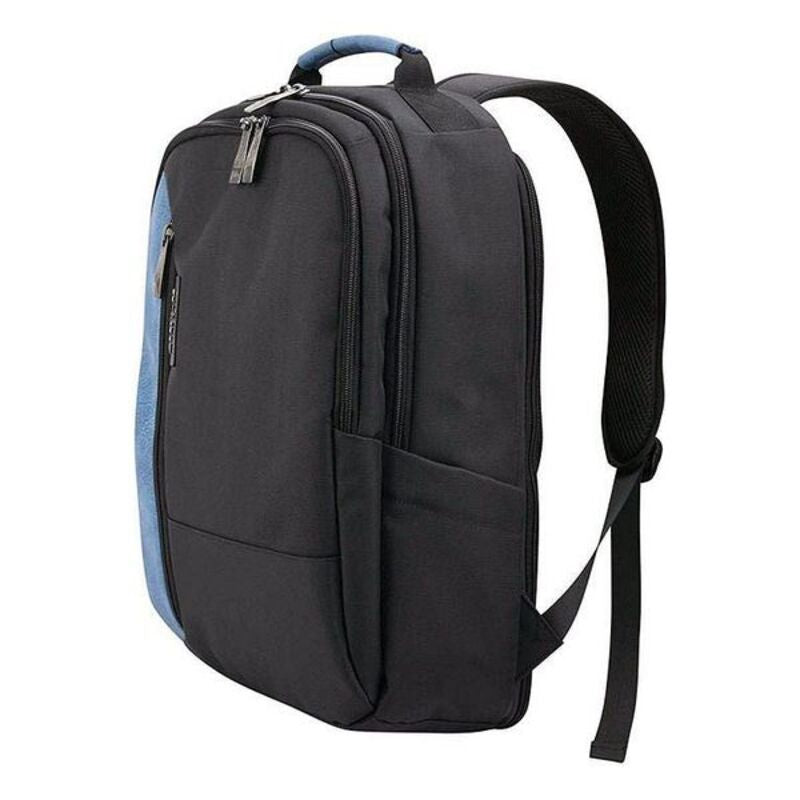 Sac à dos d'ordinateur portable Bestlife 15,6 '' noir bleu