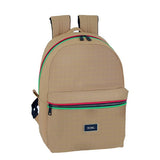 MOOS MOOS DE SACKPACHE D'ordinateur portable 15,6 '' Camel