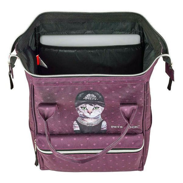 Rucksack Pets Rock 13 '' Maroon