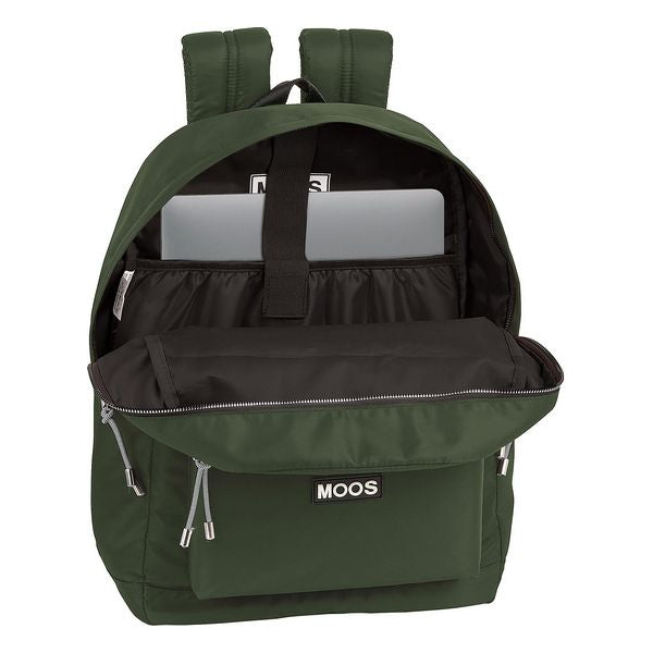 MOOS MOOS MOOS DE SACKPACHE DE L'ordinateur portable 15,6 '' Khaki