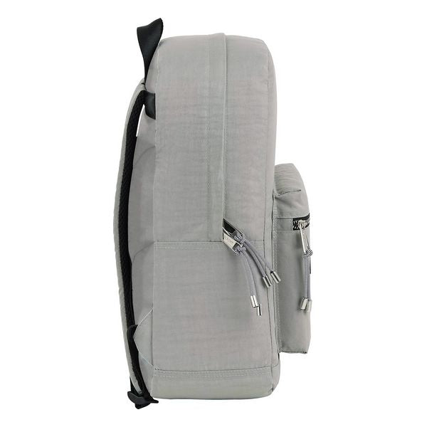 MOOS MOOS DE SACKPACHE D'ordinateur portable 15,6 '' Gris clair