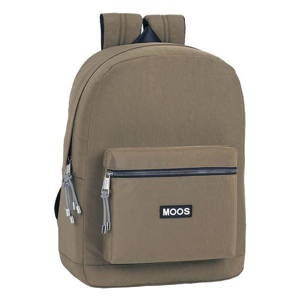 MOOS MOOS DE SACKPACHE D'ordinateur portable 15,6 '' Camel