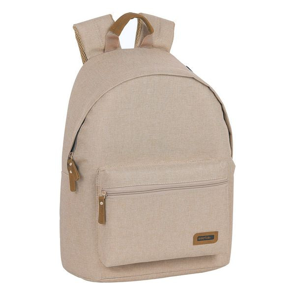 Sac à dos ordinateur portable safta 14,1 '' beige