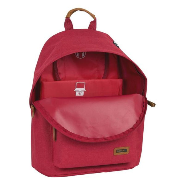 Sac à dos ordinateur portable safta 14,1 '' rouge