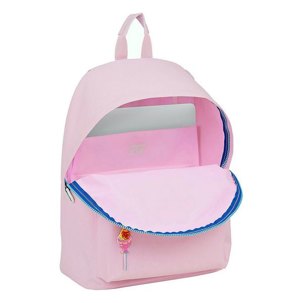 Sac à dos ordinateur portable Chupa Chups 14,1 '' rose