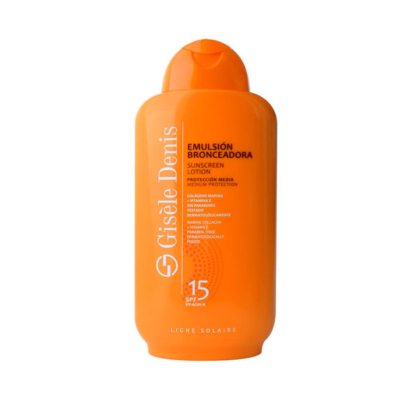 Protezione Solare Emulsión Bronceadora Gisèle Denis (400 ml)